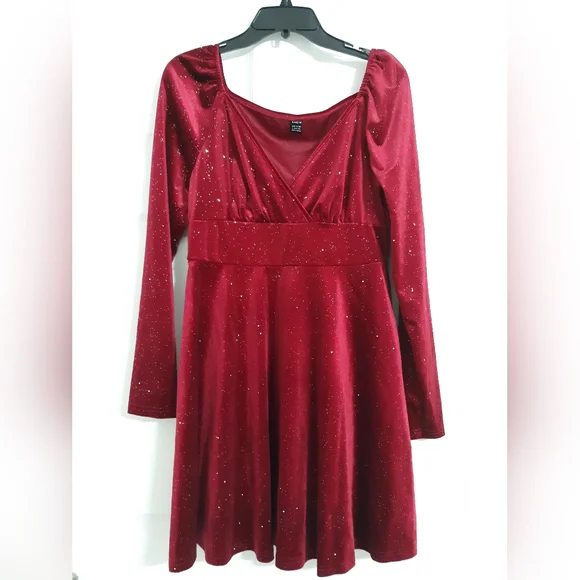 stassie mini dress burgundy Stassie Mini Dress Burgundy